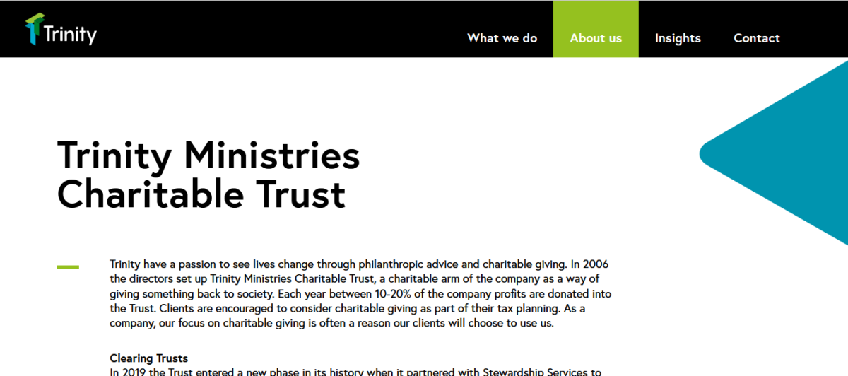 Le-Trinity-Charitable-Trust-TCT Trinity Charitable Trust 