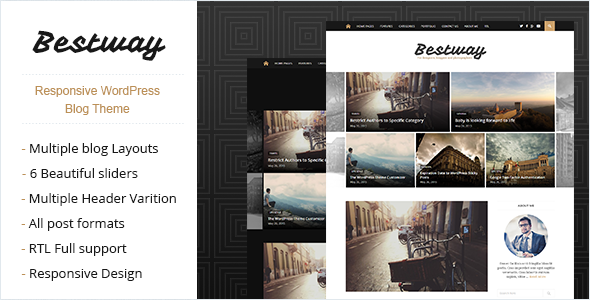 Best Way - Responsive WordPress Blog Theme