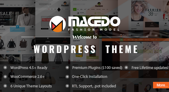 VG Macedo - Fashion Responsive WordPress Theme