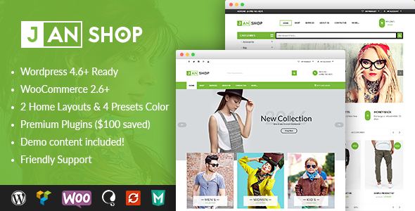 VG JanShop - Responsive WooCommerce WordPress Theme