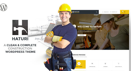 Haturi - Construction Business WP Theme