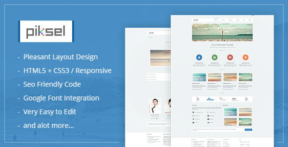 Piksel - Creative and Portfolio WordPress Theme