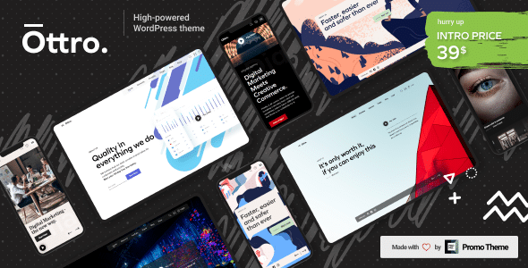 Ottro - Contemporary MultiPurpose WordPress Theme