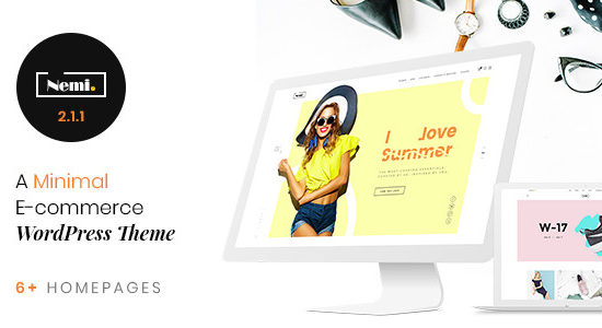 Nemi - Multi Store Responsive WordPress Theme