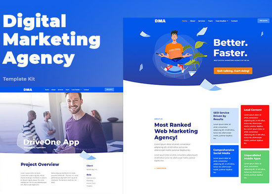 DMA - Digital Marketing Agency Template Kit
