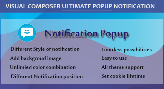 Visual Composer - Ultimate Popup Notification