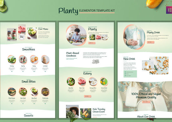Planty - Cafe & Restaurant Template Kit