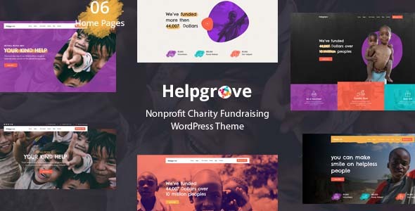 Helpgrove - Charity & Nonprofit WordPress Theme