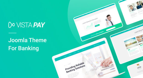 VistaPay - Bank Multipage Joomla Theme