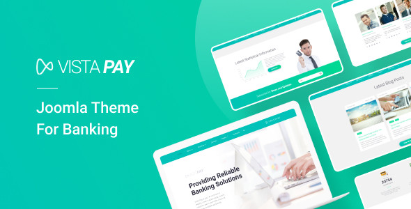 VistaPay - Bank Multipage Joomla Theme