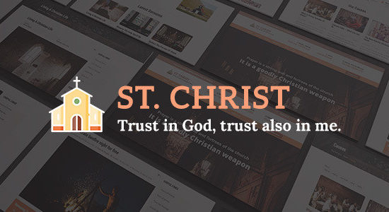 St. Christ - Church & Charity Joomla Template