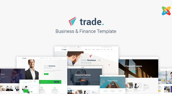 Trade - Multipurpose Business and Finance Joomla Template