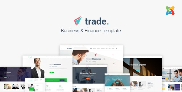 Trade - Multipurpose Business and Finance Joomla Template