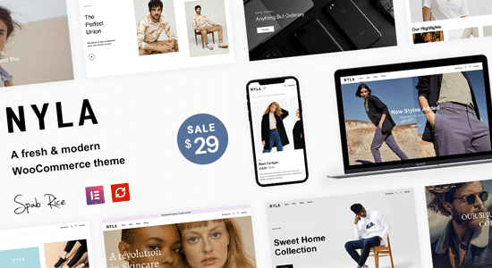 Nyla - A Fresh & Modern WooCommerce Theme