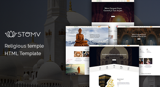 Stomv - Religious temple HTML Template
