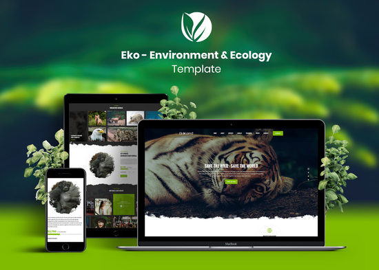 Eko - Environment & Ecology Template Kit