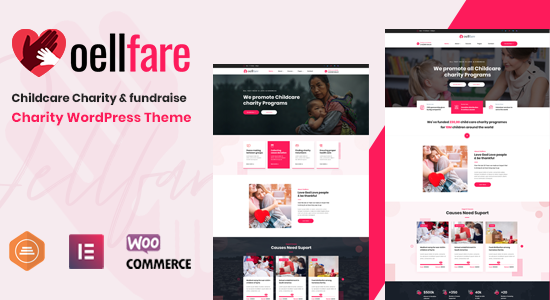 Oellfare - Charity WordPress Theme