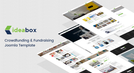 Ideabox - Crowdfunding & Fundraising Joomla Template