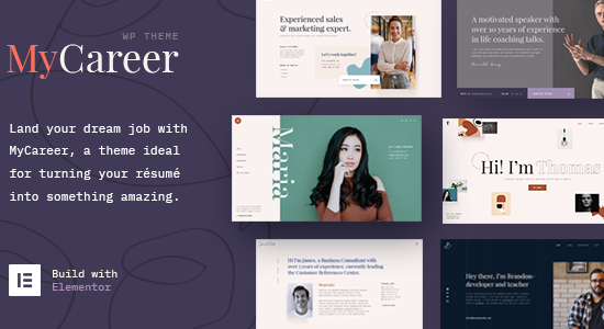 MyCareer - Resume WordPress Theme