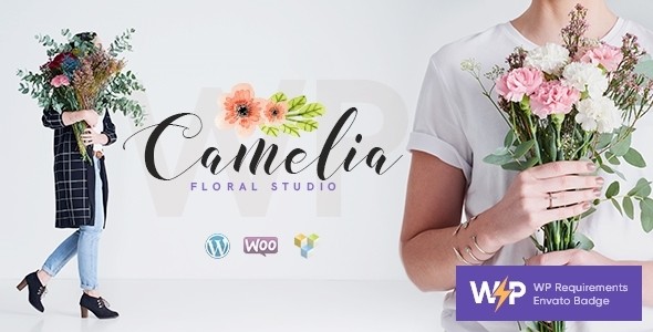 Camelia | A Floral Studio Florist WordPress Theme