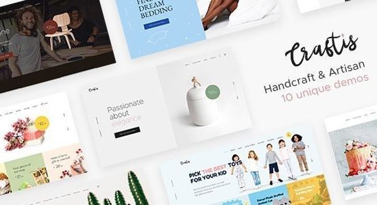 Craftis - Handcraft & Artisan WordPress Theme for Creatives