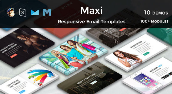 Maxi - Multipurpose Responsive Email Templates