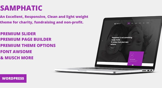 Samphatic | Charity/Non-Profit WordPress Theme