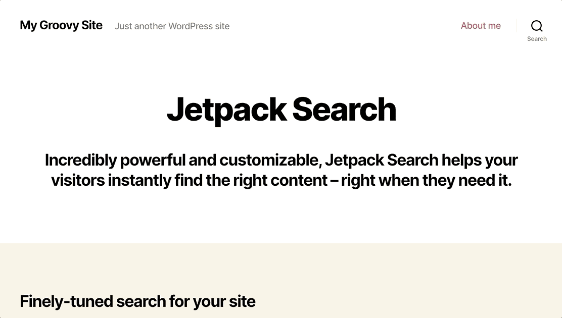 jps-demo The New Jetpack Search Add-On WordPress 