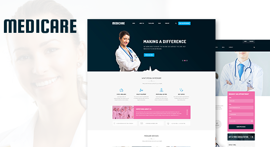 Medicare - Medical & Health WordPress Theme