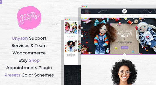 Craftly - Hobby and Crafts WordPress Theme