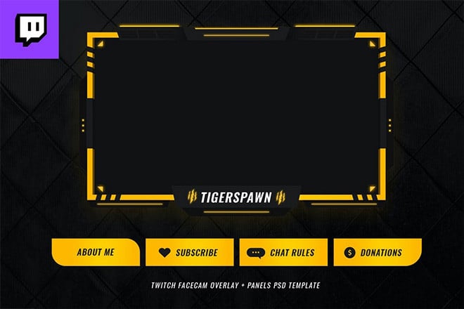 twitch-overlay-templates 15+ Best Twitch Stream Overlay Templates in 2020 (Free & Premium) design tips 