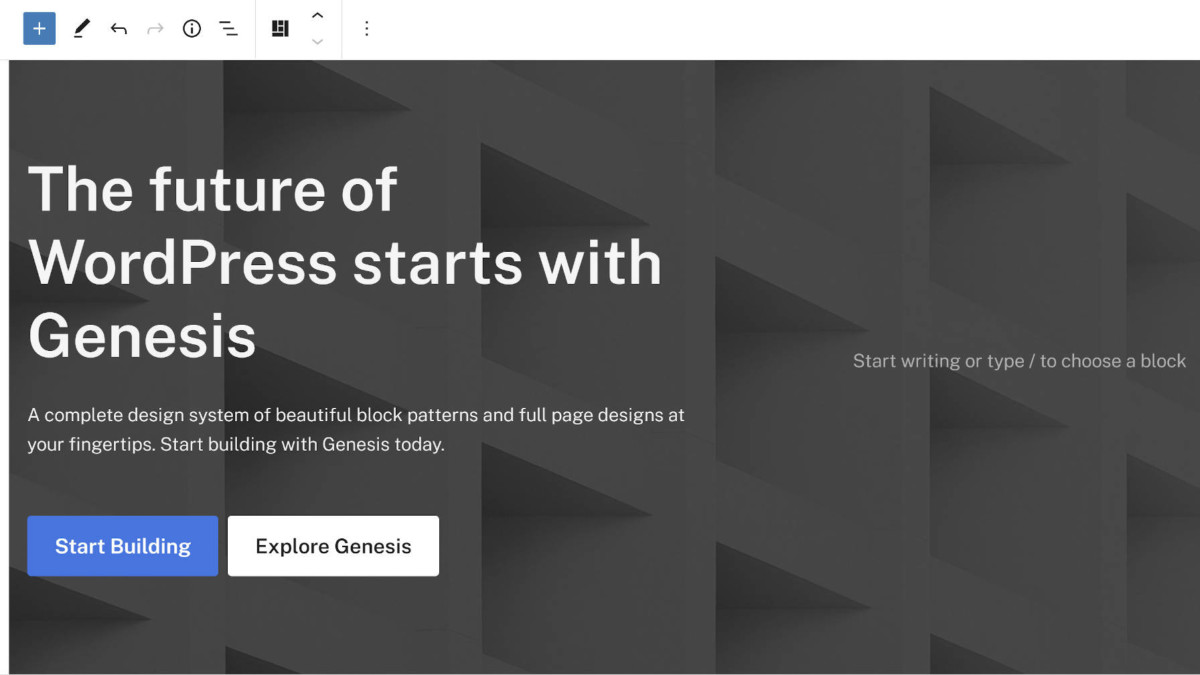 genesis-block-theme-featured Genesis Block Theme Beta, StudioPress Pursuing a Block-First Future design tips 