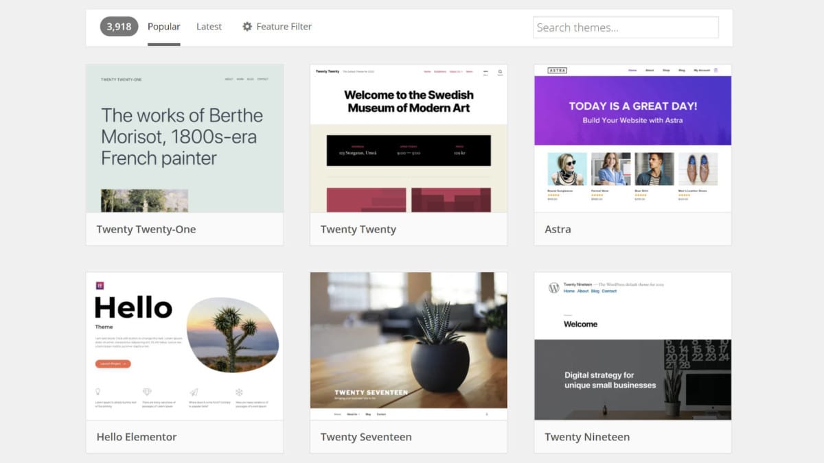 wordpress-popular-themes-1 Upsells, Barriers, and the End/Beginning of the Quality $free Themes Era design tips 
