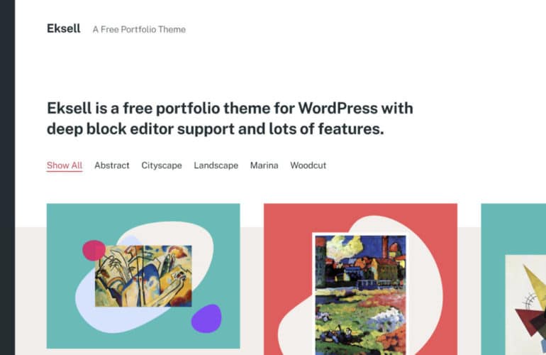 eksell-theme-featured-770x500 Compatibility Is Not Enough: The Eksell WordPress Theme Creates Art With Blocks design tips 