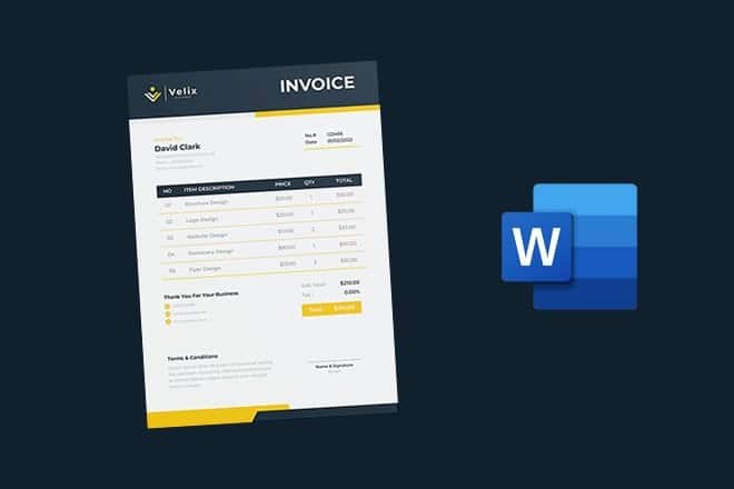 how-to-create-an-invoice-in-word How to Create an Invoice in Word (In 3 Simple Steps!) design tips 