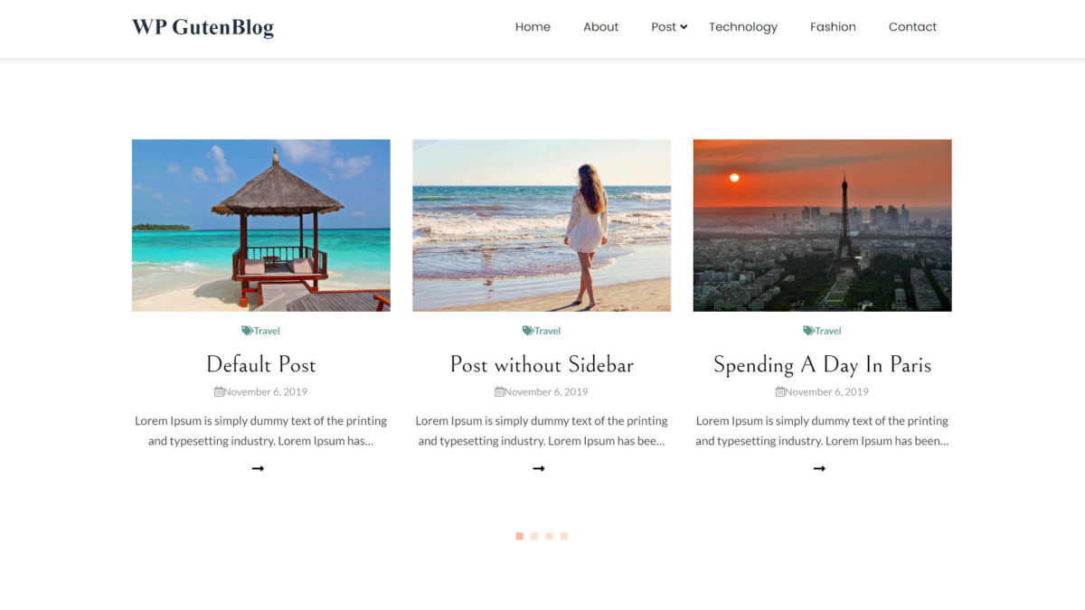 guten-blog-featured With Some Hits and Misses, the Guten Blog WordPress Theme Has Potential design tips 