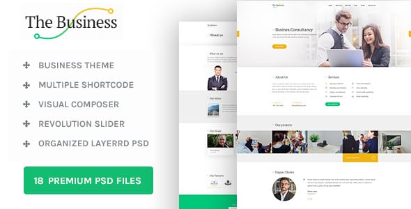 The Business - WP Business & Corporate Theme