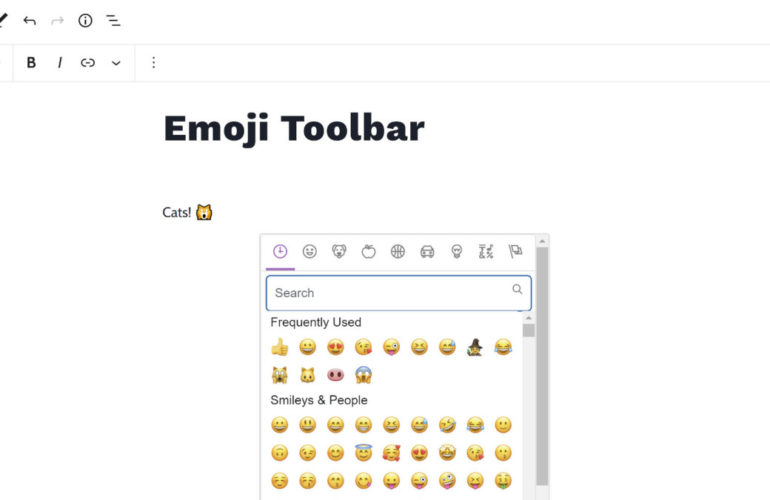 emoji-toolbar-featured-770x500 Emoji Toolbar Plugin Brings an Emoji Picker Back to the WordPress Editor design tips 