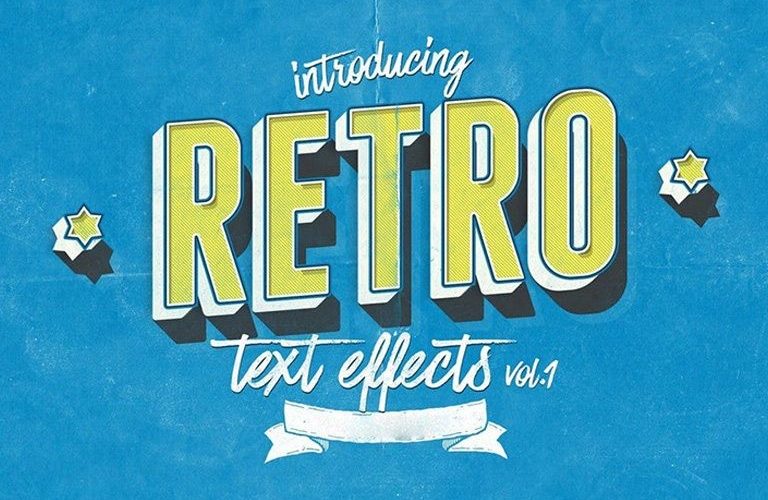 retro-text-effects-768x500 35+ Best Retro Text Effects & Styles design tips