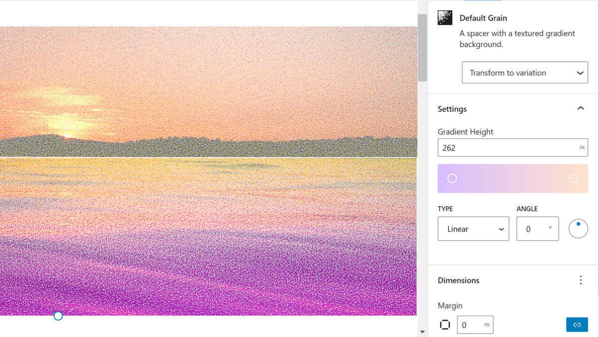 grainy-gradient-featured Decorating Web Pages With the Grainy Gradient Block design tips