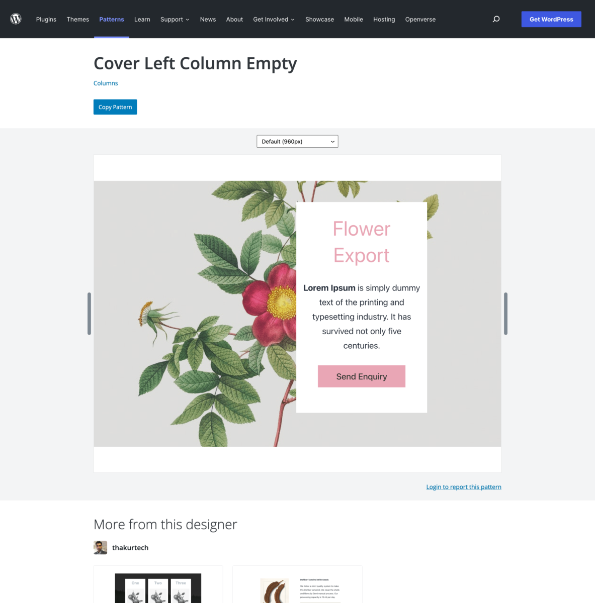 community-pattern-3-1-1 Get Creative with the All-New Pattern Creator WPDev News 