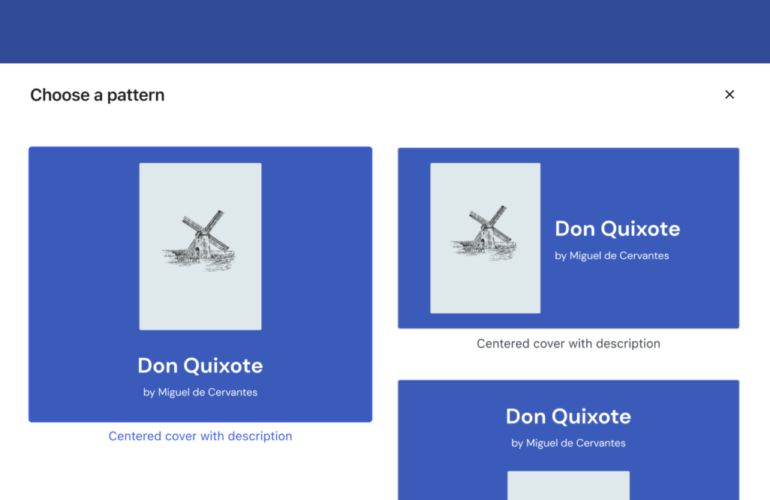 IRC WEB Services patterns-mobile-cpt-2048x1136-1-770x500 Gutenberg 13.6 Adds Pattern Modal Support for Custom Post Types, Expands Creation of Template Types patterns-mobile-cpt-2048x1136-1-770x500 Gutenberg 13.6 Adds Pattern Modal Support for Custom Post Types, Expands Creation of Template Types design tips