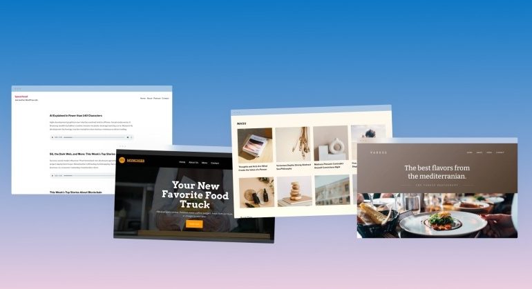 new-themes-770x419 Hot Off the Press: New WordPress.com Themes for October 2022 WordPress 