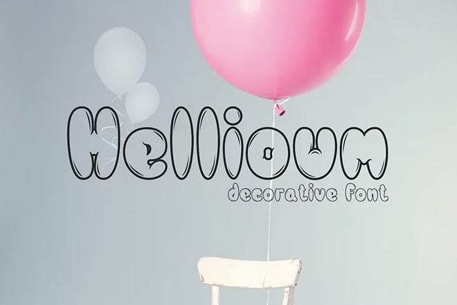 bubble-balloon-fonts 25+ Best Bubble & Balloon Fonts (Free & Premium) design tips 