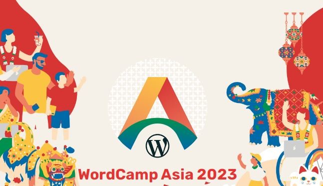 WordCamp-Asia Watch WordCamp Asia 2023 via Livestream February 17-19 design tips 