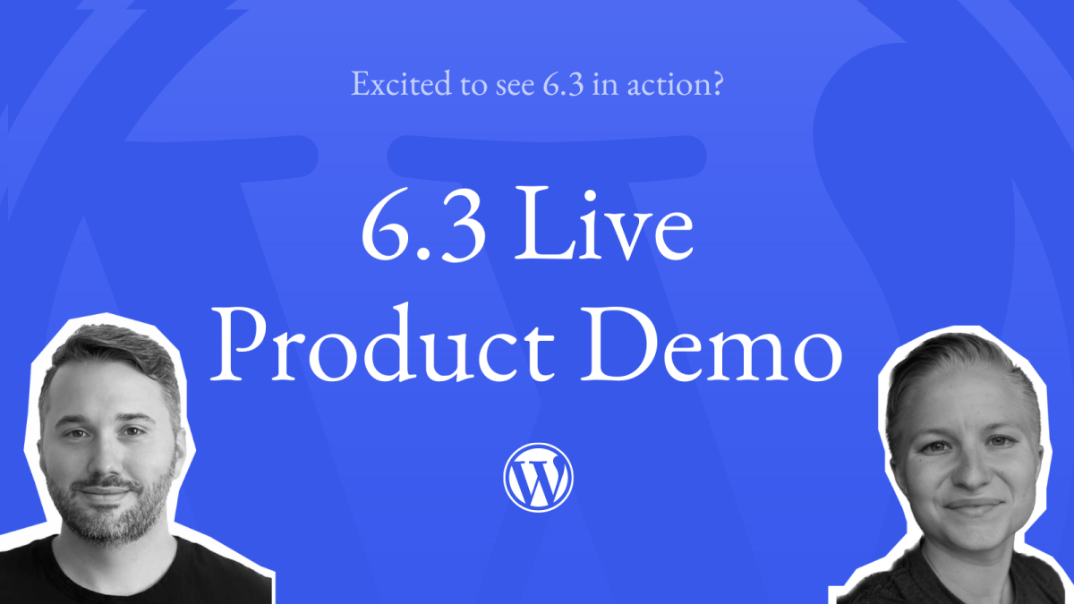 Live-Product-Demo 6.3 Live Product Demo WPDev News 