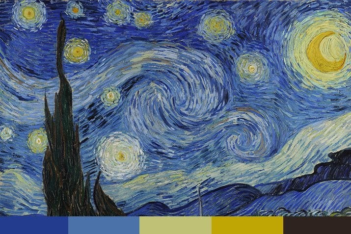 painting-color-palettes 10 Free Color Palettes From 10 Famous Paintings design tips 