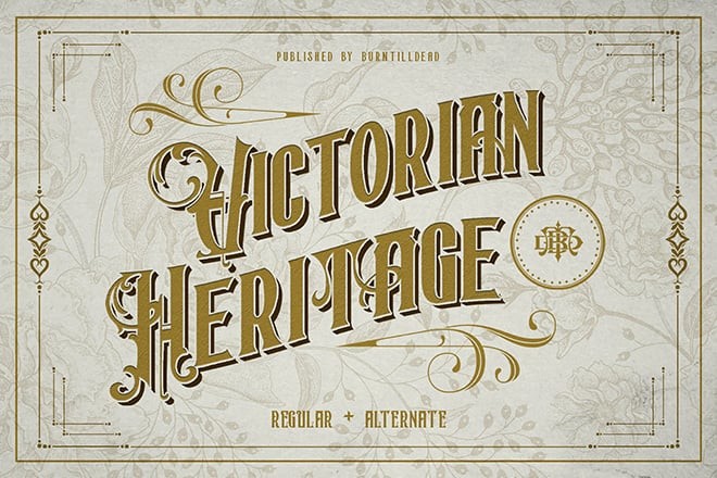 victorian-fonts 25+ Best Victorian Fonts (+ Fancy Victorian Era Script Fonts) design tips 