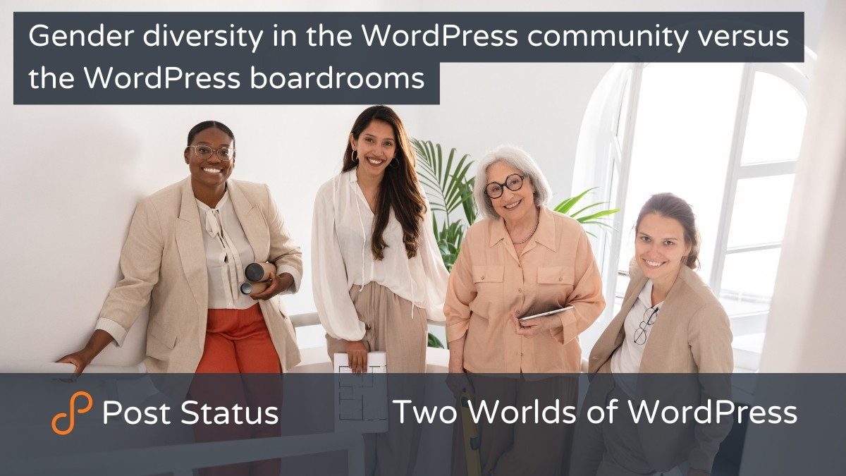 IRC WEB Services Gender-diversity-in-the-WordPress-community-versus-the-WordPress-boardrooms Gender diversity in the WordPress community versus the WordPress boardrooms Gender-diversity-in-the-WordPress-community-versus-the-WordPress-boardrooms Gender diversity in the WordPress community versus the WordPress boardrooms design tips