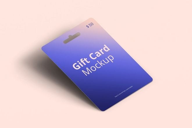 gift-card-mockup 25+ Gift Card Mockup Templates (Free & Pro) design tips 